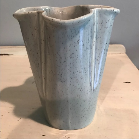 Vintage California Art Pottery Wm Frazier Speckled Glaze Vase Signed & Numbered - Picture 2 of 12